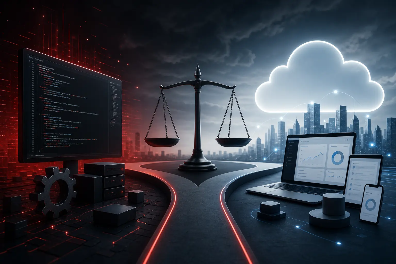 Custom Software vs SaaS Comparison
